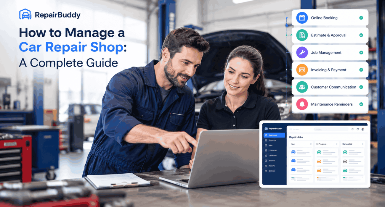 Managing a Car Repair Shop Guide